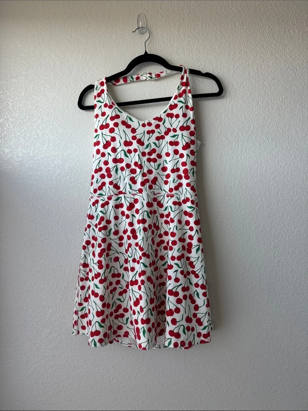 Fabletics Cherry Print Activewear Mini Dress - Picture 3 of 4